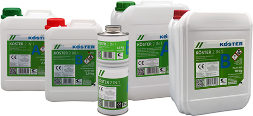 Köster Pur-214 — Çatlak ve su durdurma için poliüretan enjeksiyon reçinesi